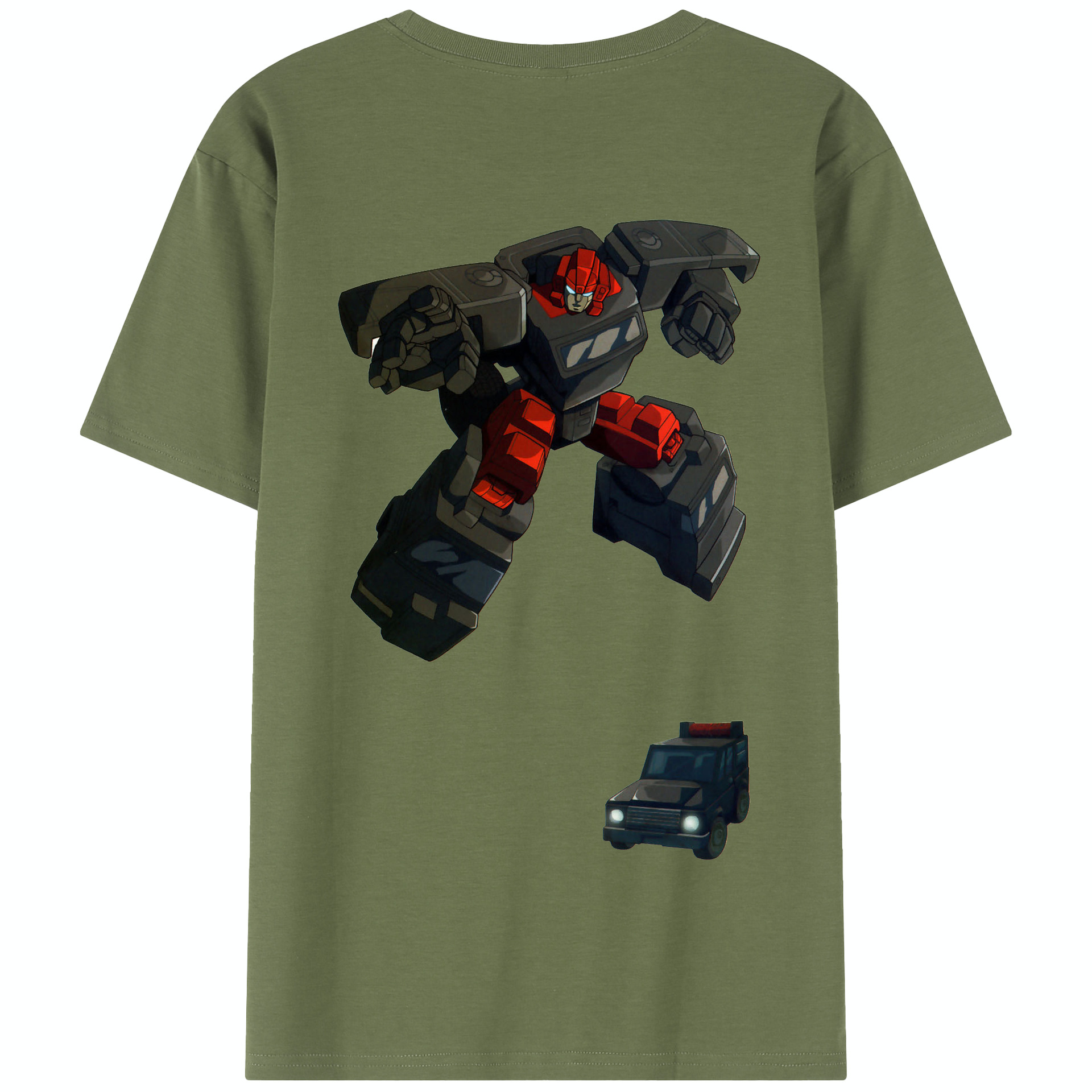（画像用）  綿100％半袖Tシャツ（背面プリント）